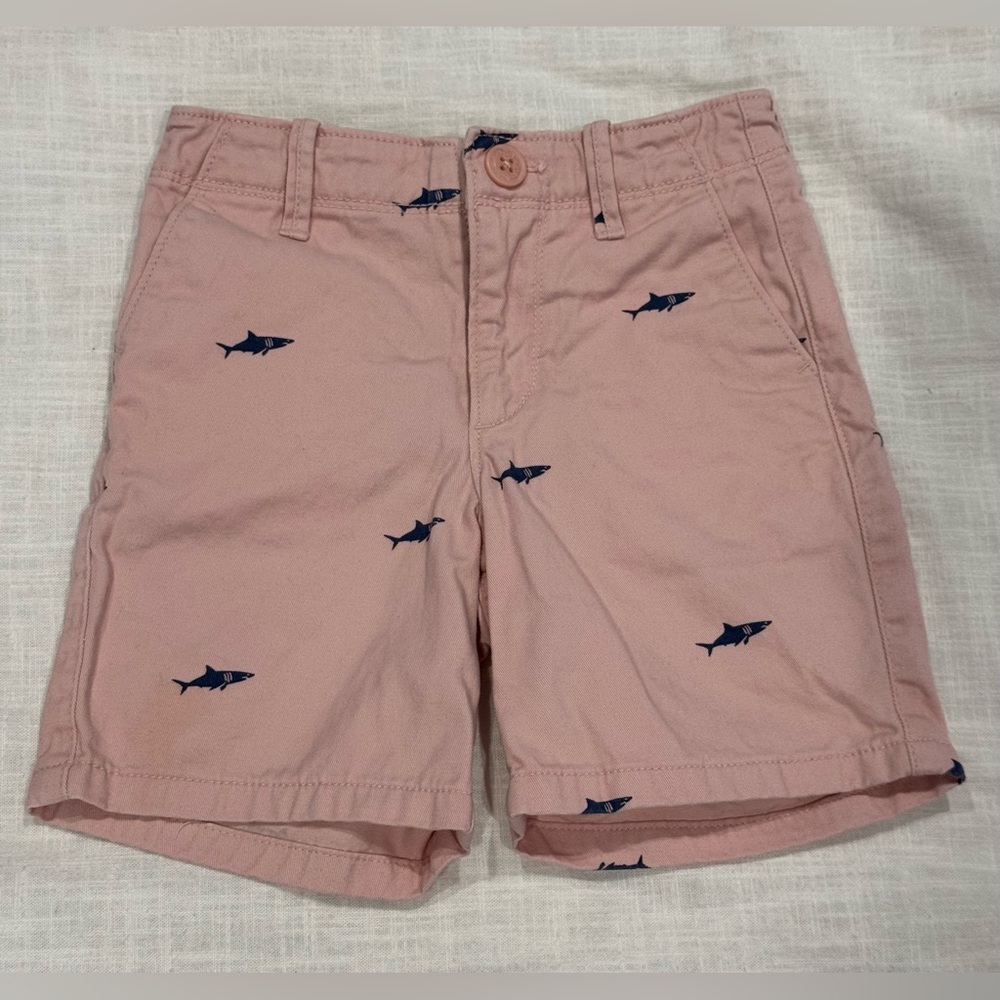 BabyGap Pink Shorts with Shark Prints. Size 3 Toddler